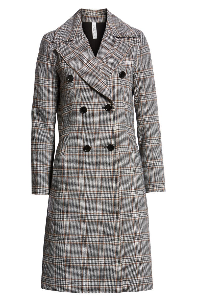 Mural Blazer Midi Coat, Alternate, color, 
