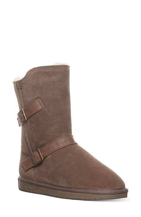 Valerie Faux Shearling Lined Boot (Women)