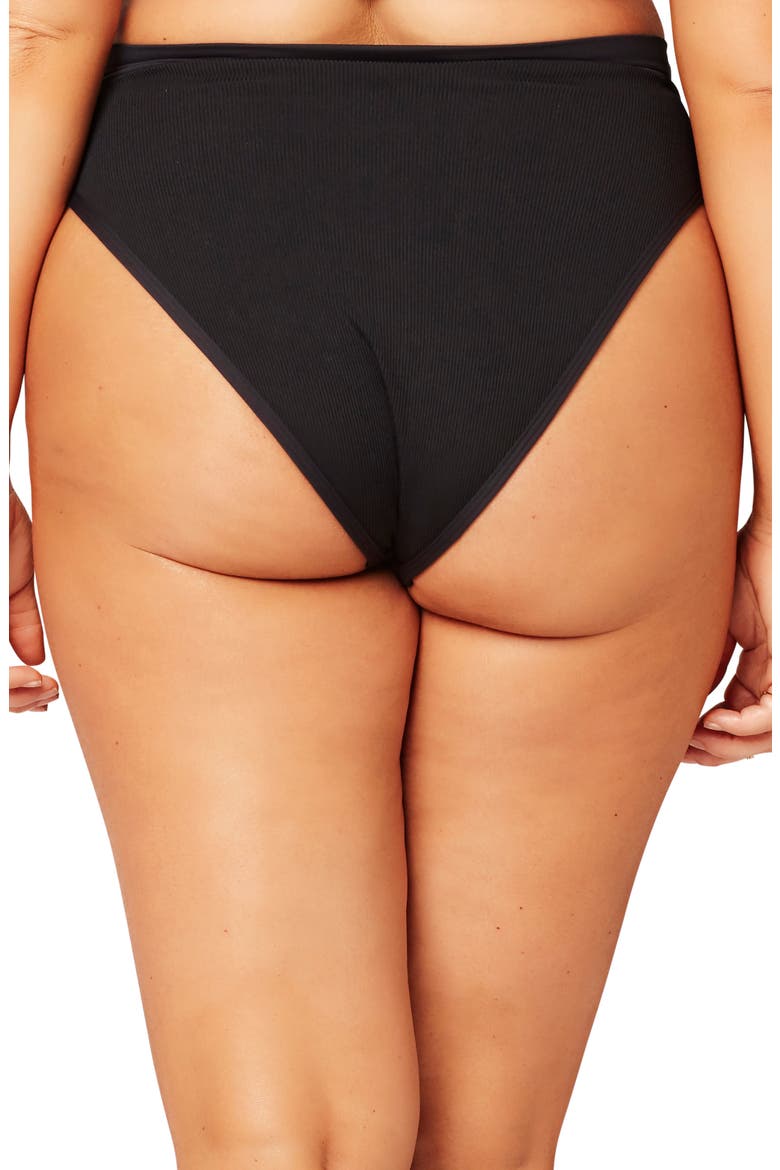 L Space French Cut Swim Briefs, Alternate, color, BLACK
