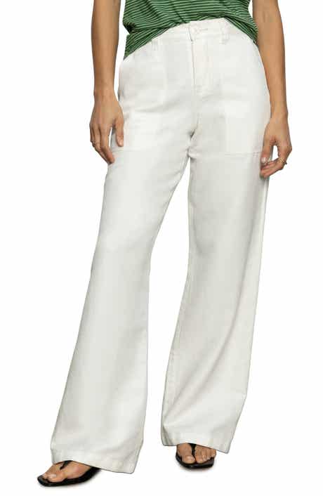 Sanctuary Wide Leg Linen Blend Pants
