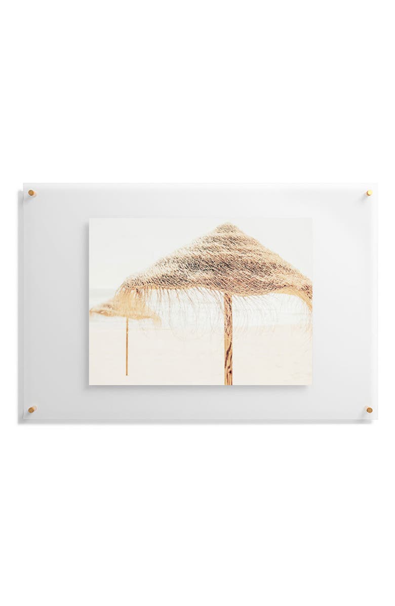 Deny Designs Beach Dreams II Floating Art Print, Main, color, 