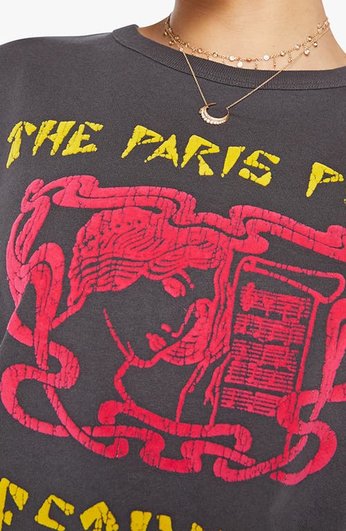 Mother The Lil Goodie Goodie Paris Punk T-shirt In Black