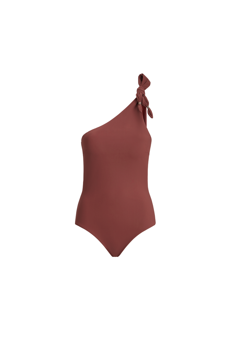 One-piece swimsuit, Alternate, color, Bordeaux