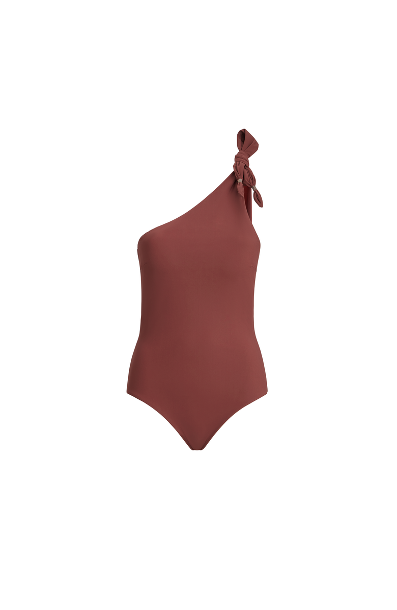 Brunello Cucinelli One-piece swimsuit, Alternate, color, Bordeaux