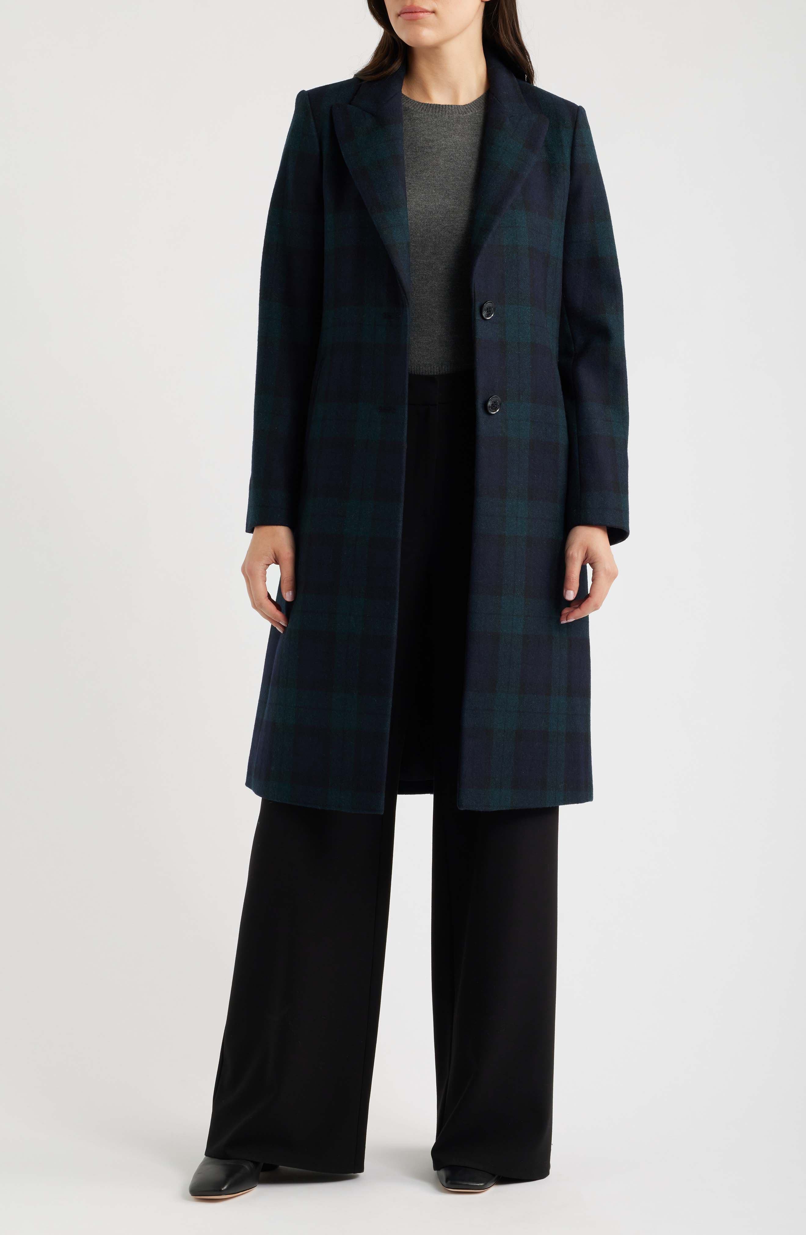 Женские куртки Lauren Ralph Lauren Wool Blend Tweed Coat — фото 4