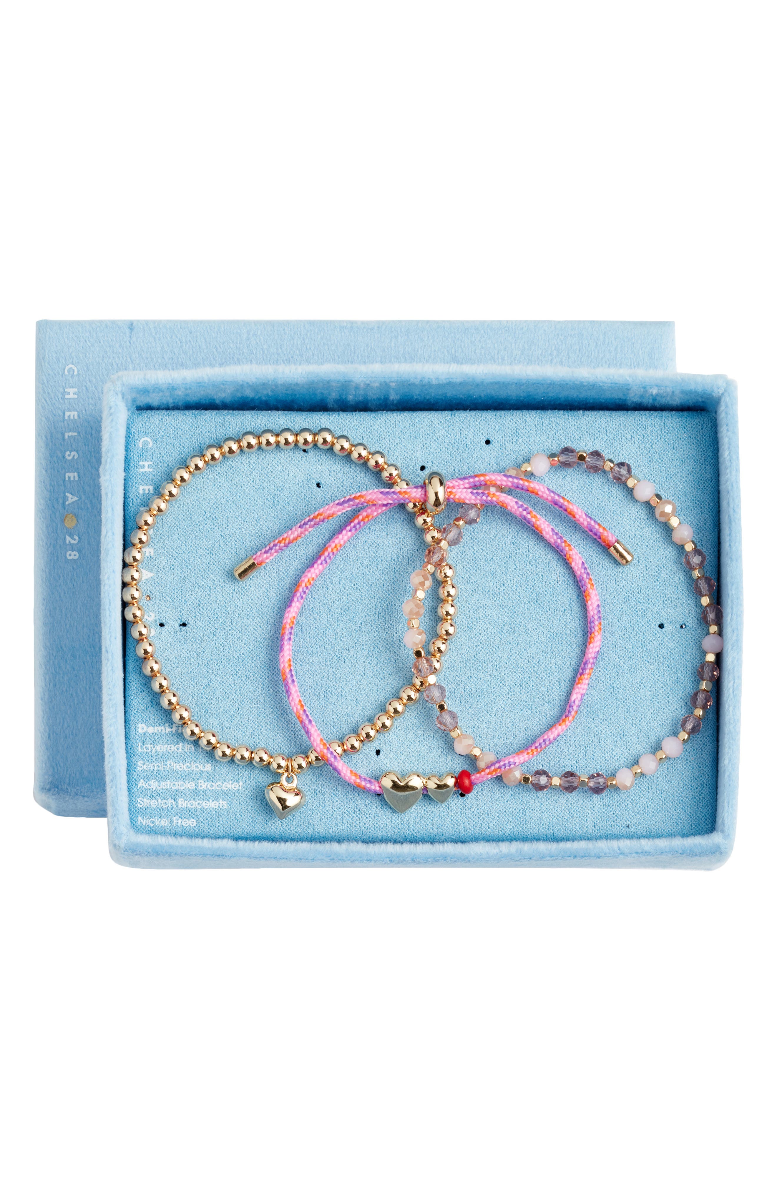 selected PINK MULTI- GOLD