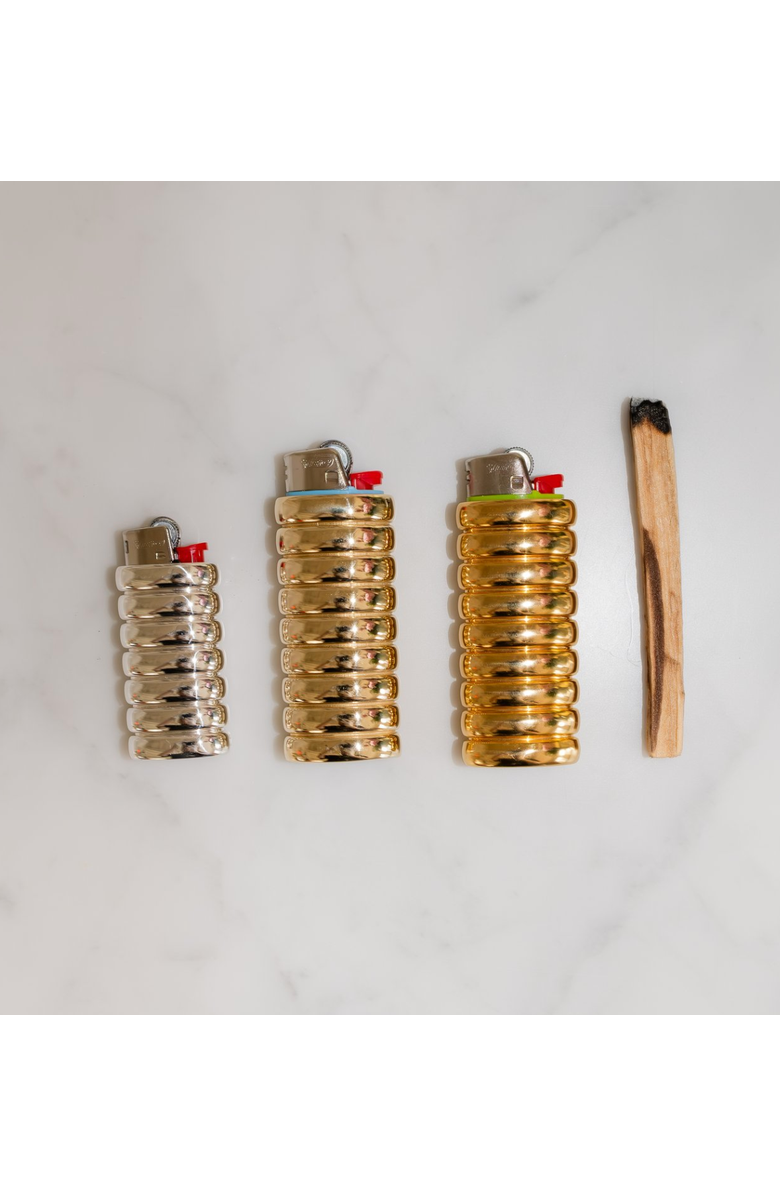 FRY POWERS Gio Lighter Holder, Alternate, color, Gold