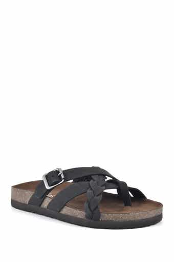 White Mountain Footwear Harrington Leather Footbed Sandal