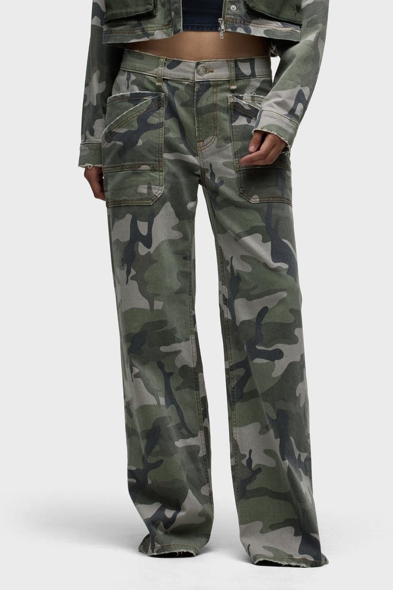 Rylee Camo Loose Straight, Alternate, color, CAMO Y2K
