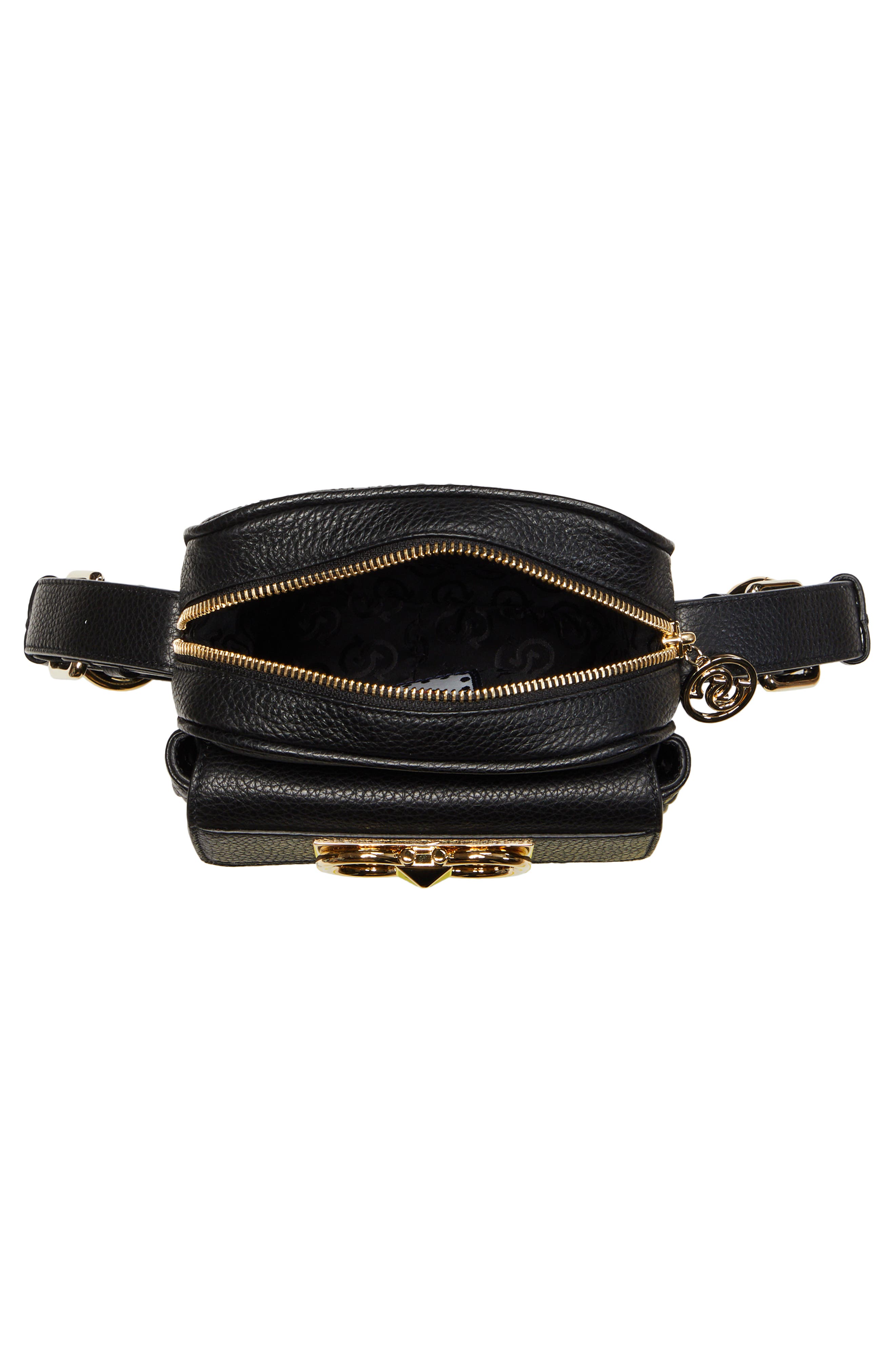 FERRAGAMO Salvatore Ferragamo Iconic Project Leather Camera Bag, Alternate, color, 