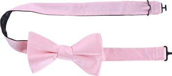 Sutton Solid Color Silk Self-Tie Bow Tie
