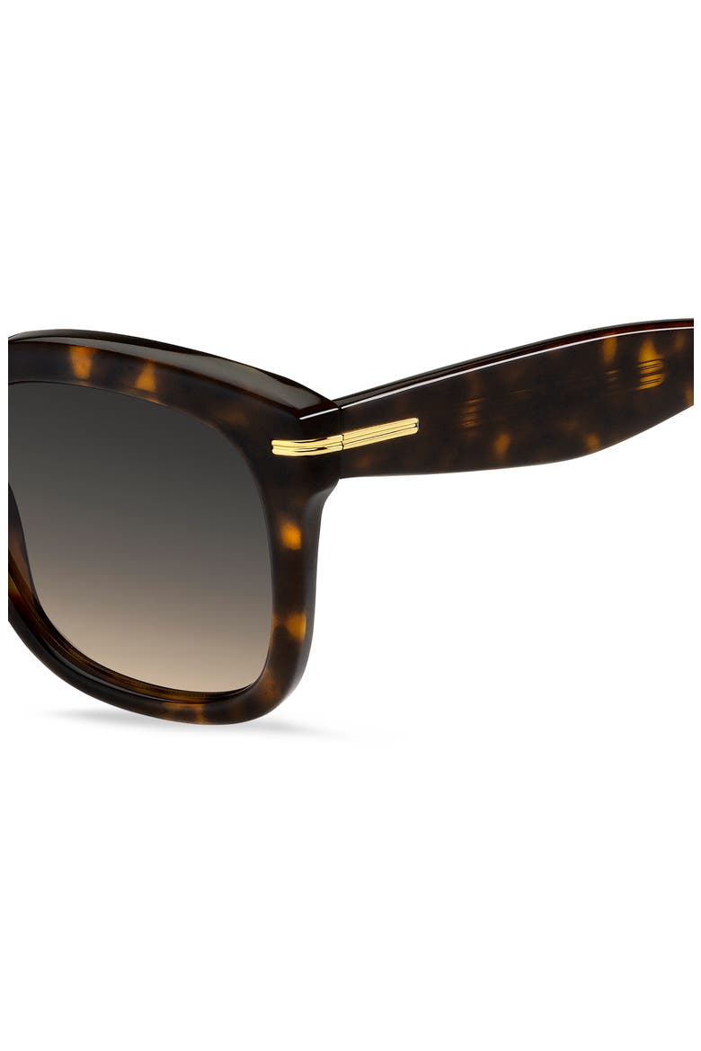 53mm Gradient Square Sunglasses, Alternate, color, 0086-PR