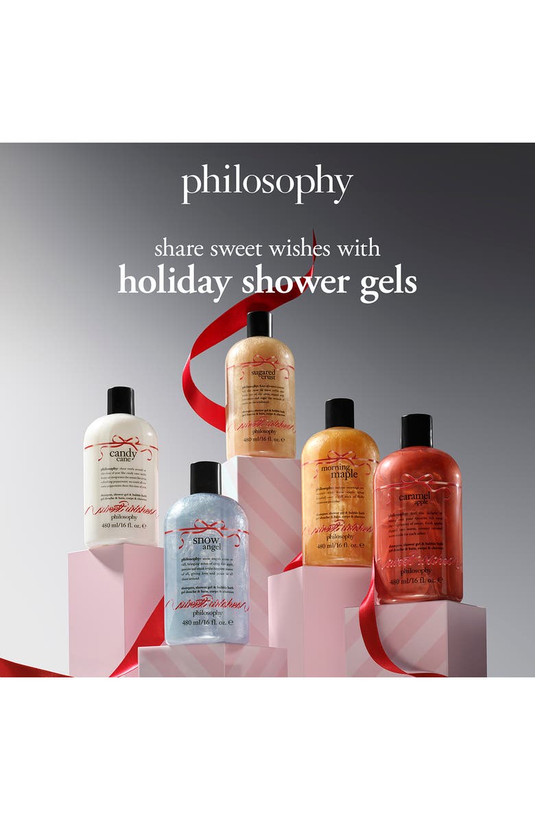 philosophy sugared crust shampoo, shower gel & bubble bath, Alternate, color,