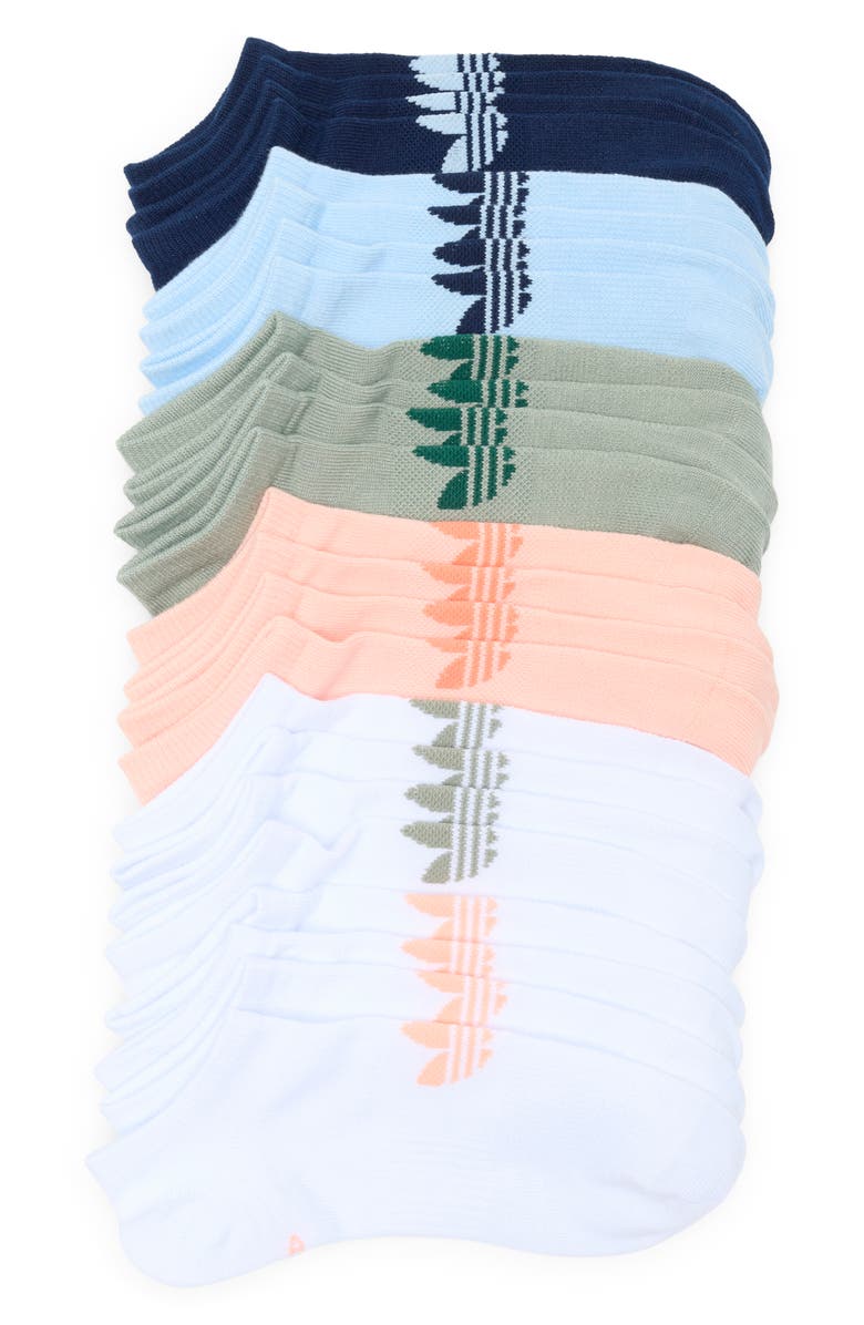 adidas Assorted 6-Pack Superlite No-Show Socks, Main, color, 