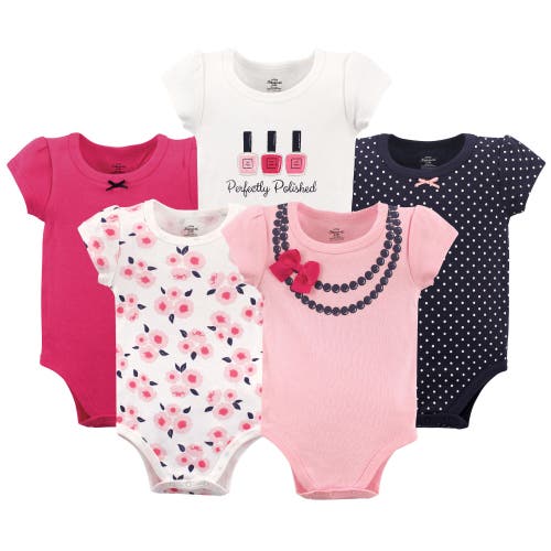 Little Treasure Babies' 5pk Bodysuits