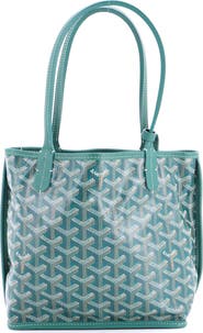 Pre-Owned Goyard Anjou Reversible Tote Coated Canvas Mini