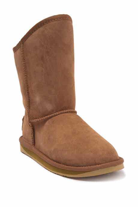 Cozy Genuine Shearling Boot