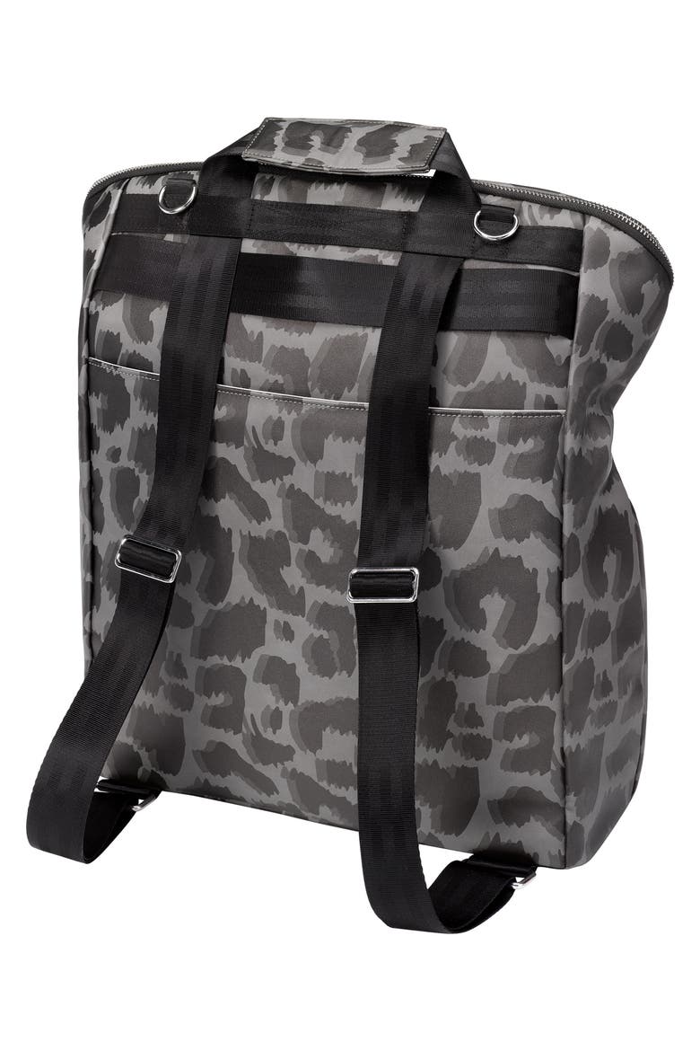 Convertible Diaper Backpack, Alternate, color, SHADOW LEOPARD