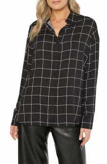 matty m. Monroe Button Front Shirt