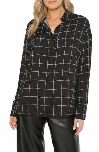 matty m. Monroe Button Front Shirt