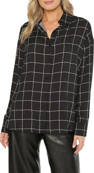 matty m. Monroe Button Front Shirt