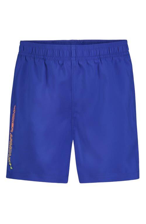 Under Armour Kids' Ua 2-in-1 Athletic Shorts In Team Royal