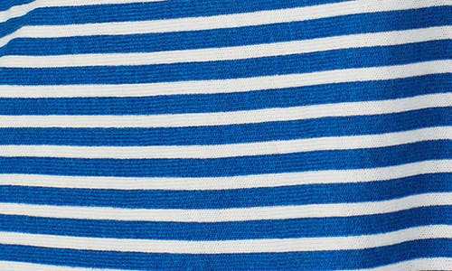 Shop Ralph Lauren Lauren  Print Short Pajamas In Blue Stp