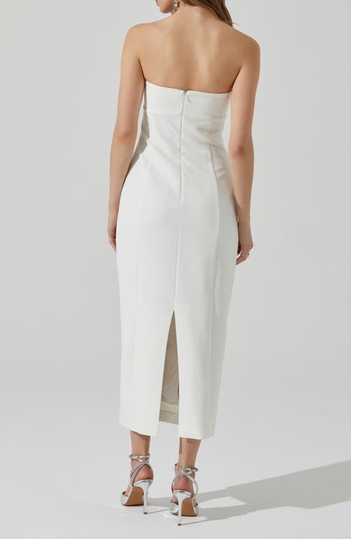 Astr The Label Camryn Embellished Strapless Maxi Dress