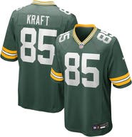 Nike Men's Nike Tucker Kraft  Green Green Bay Packers  Game Jersey