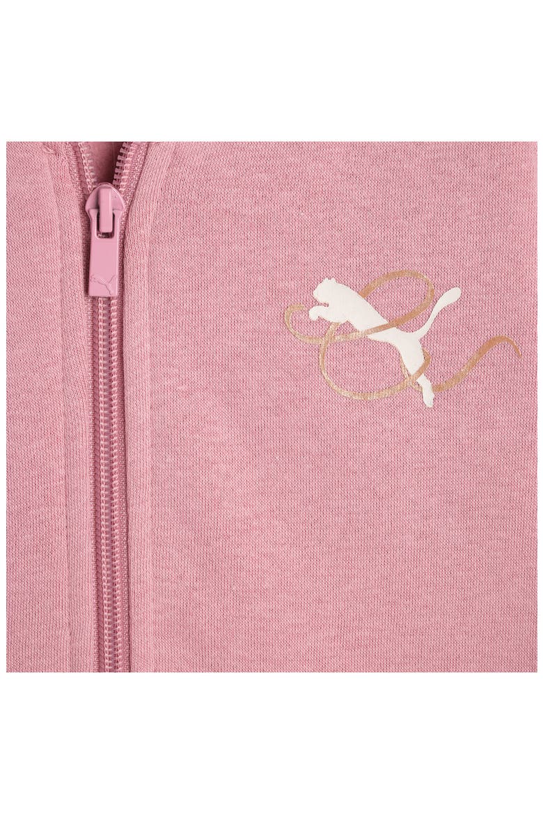 Kids' Fleece Jacket & Flare Leggings Set, Alternate, color, BEYOND PINK