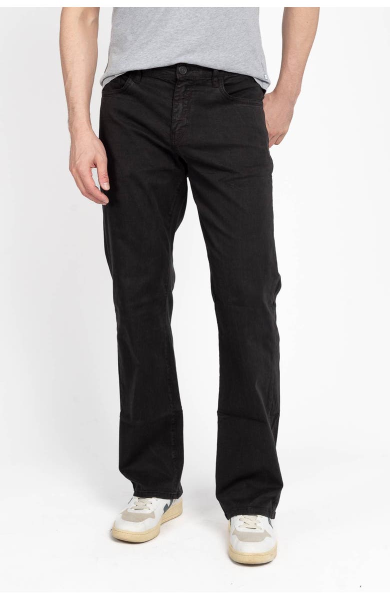 Jack Of Spades High Roller Fit Five Pocket Pants, Alternate, color, Black Sateen