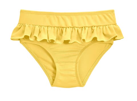 Girls UPF 50+ Ruffle Swim Briefs