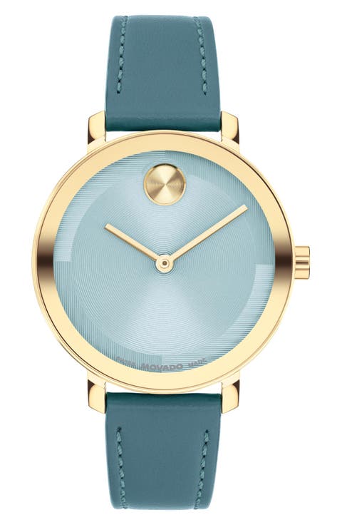 Bold Evolution 2.0 Leather Strap Watch, 20mm