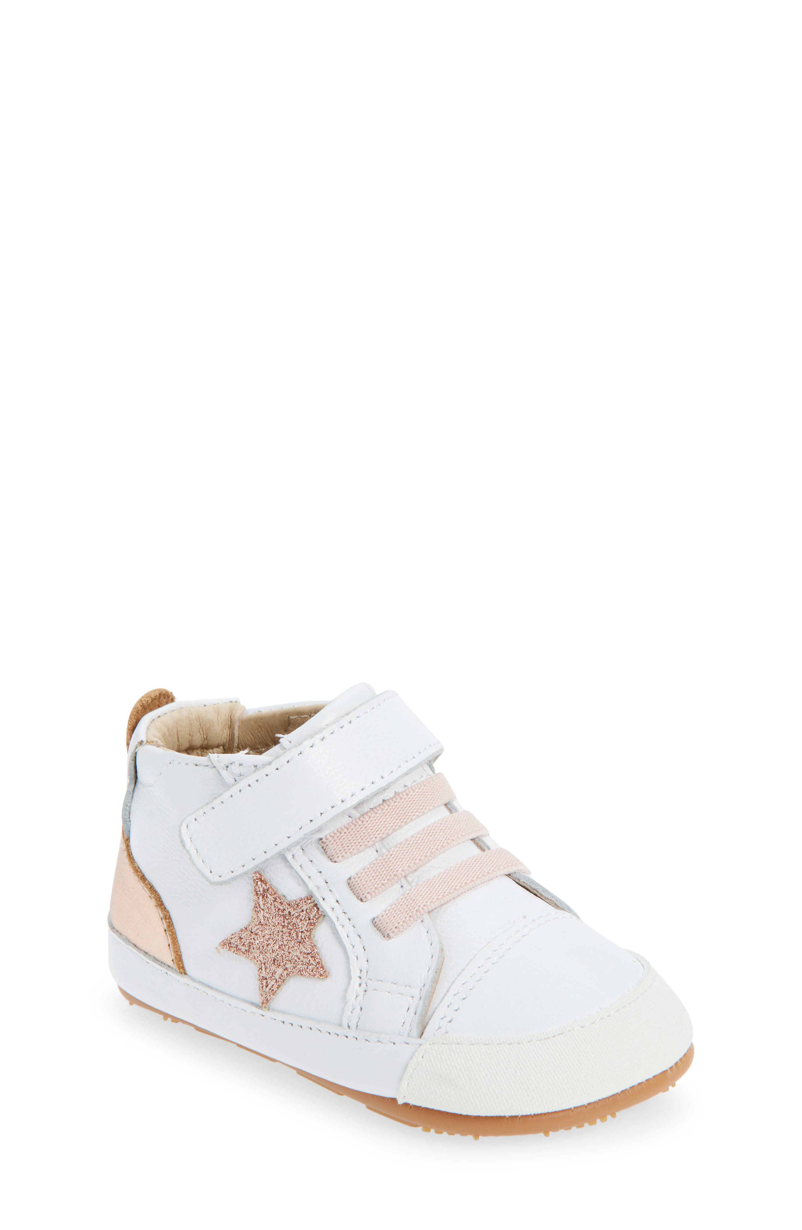 OLD SOLES Kids' Platinum Bub Sneaker, Main, color, Snow/Copper/Glam