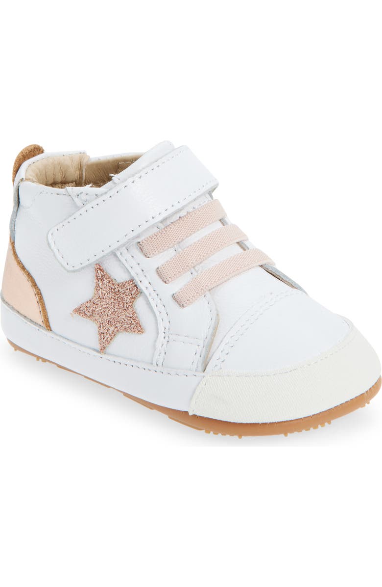 OLD SOLES Kids' Platinum Bub Sneaker, Main, color, Snow/Copper/Glam