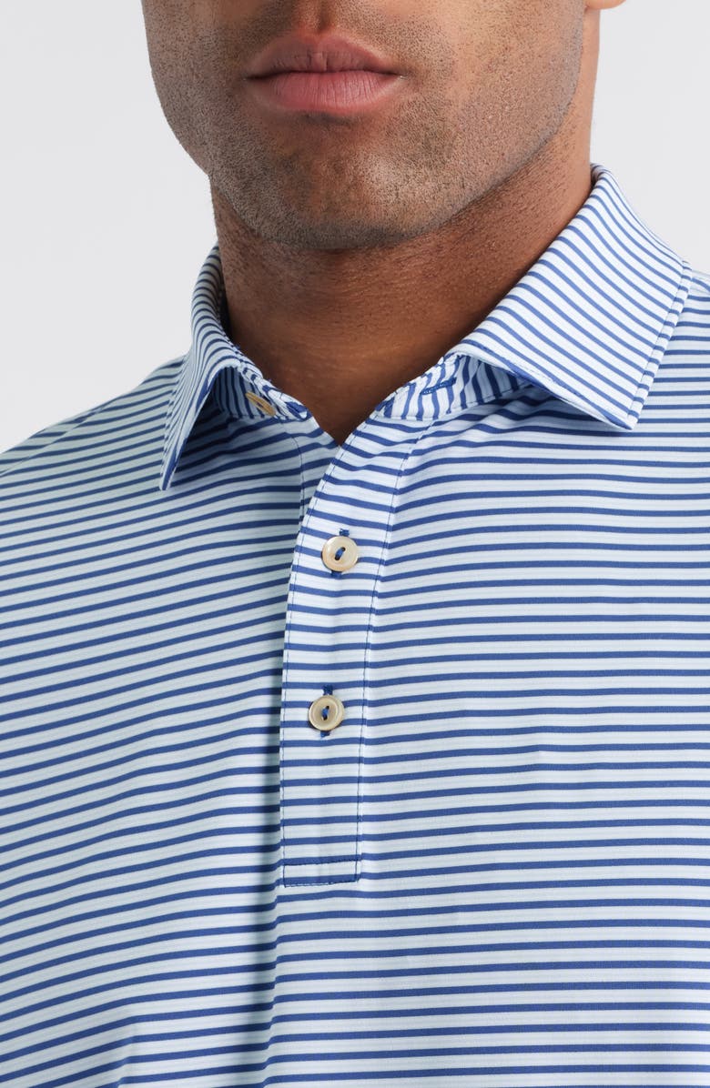 Peter Millar Culver Performance Jersey Polo, Alternate, color, Sport Navy