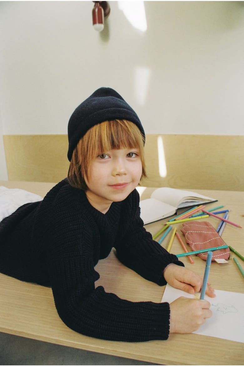 The Chunky Sweater Kids, Alternate, color, cornflower blue