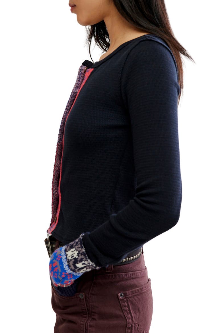 Noa Cardigan, Alternate, color, CHARCOAL COMBO