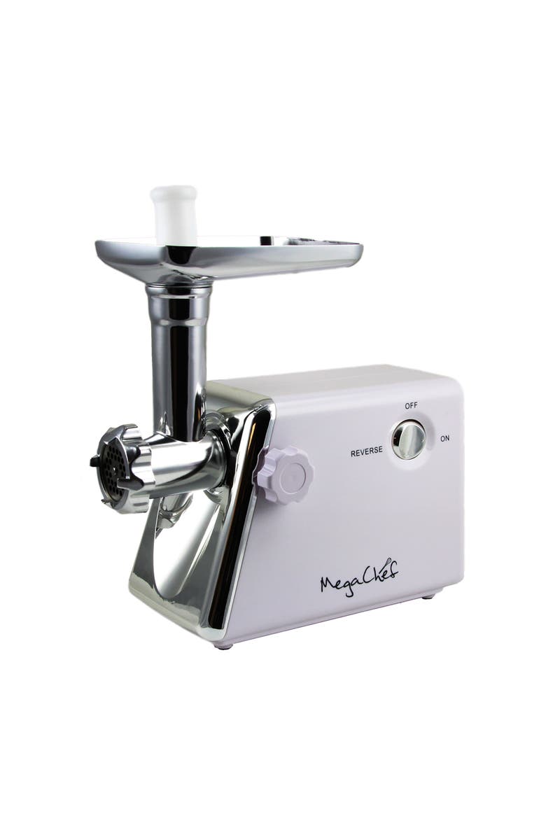 Megachef 1200 Watt Ultra Powerful Automatic Meat Grinder for Household Use, Alternate, color, 