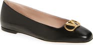 Valentino Garavani VLOGO Ballerina Flat