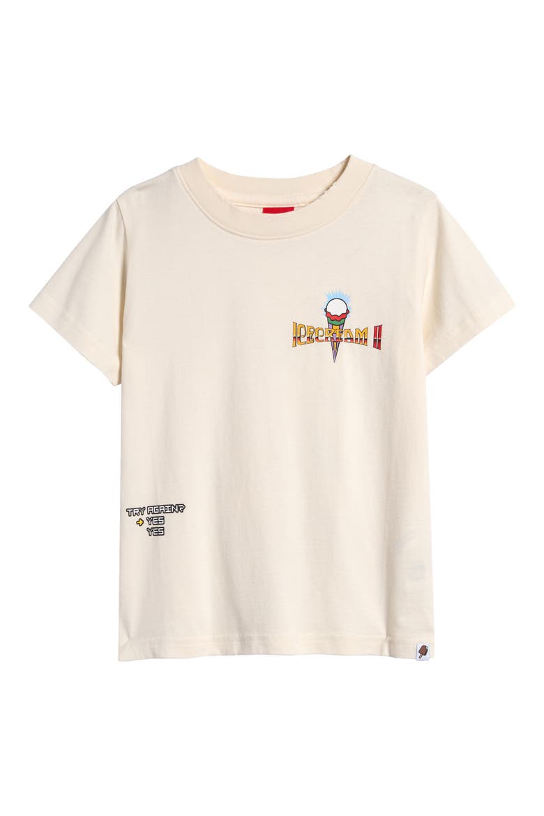 Kids' Fantasy Cotton Graphic T-Shirt, Main, color, WHISPER WHITE