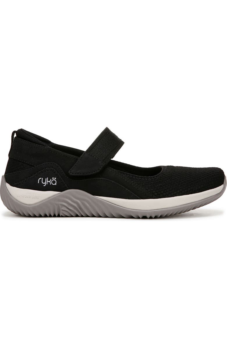 Rykä Echo Knit Mary Jane Sneaker, Alternate, color, Black