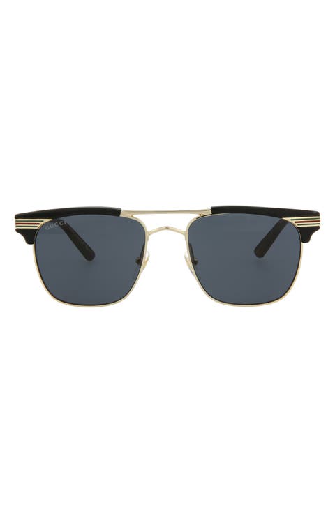 52mm Square Sunglasses