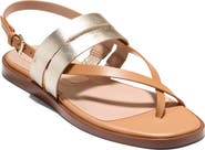 Cole Haan Estella Slingback Leather Sandal