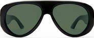 Le Specs Dream Boat 57mm Polarized Aviator Sunglasses