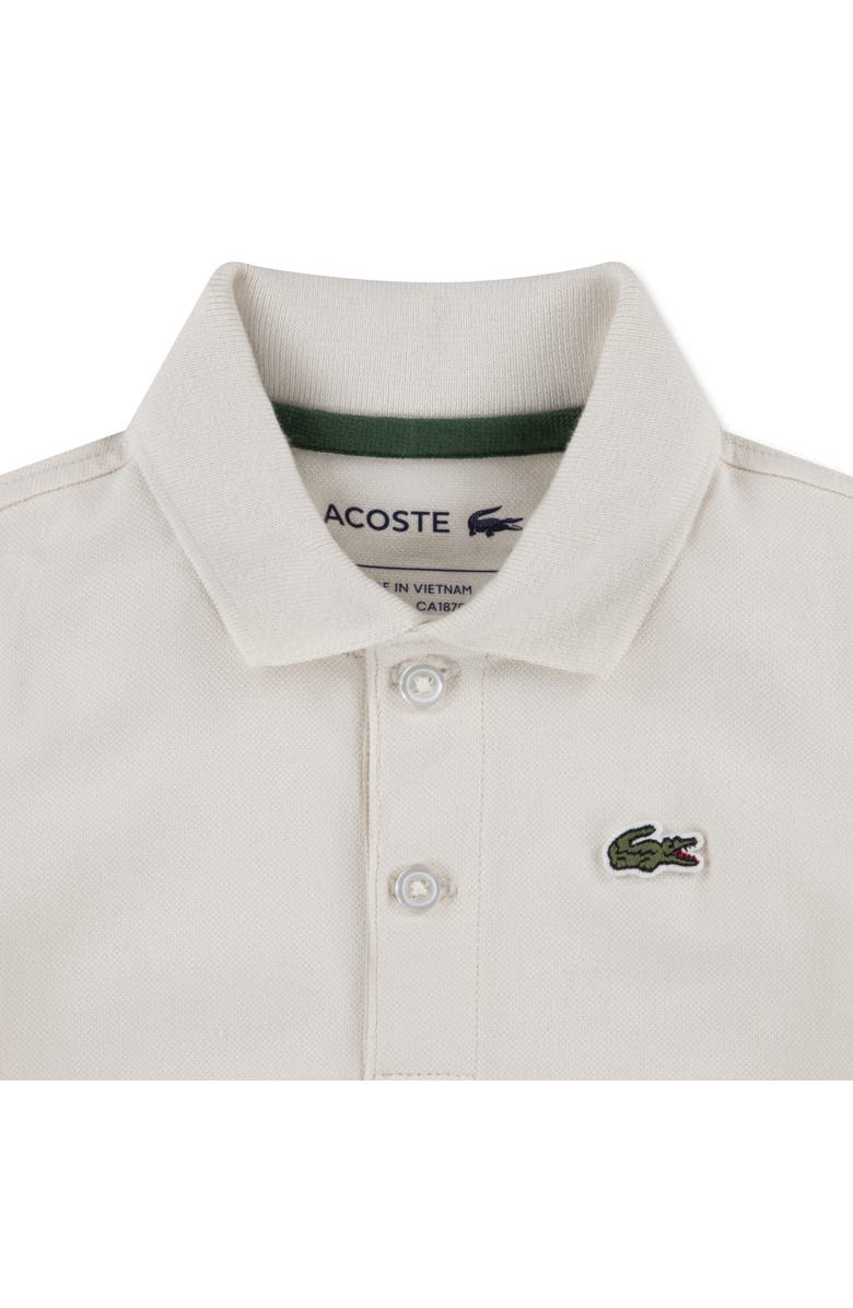 Lacoste Cardigan, Pants & Bodysuit Set, Alternate, color, Laponie