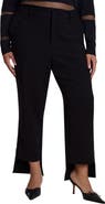 ELOQUII Step Hem High Waist Trouser (plus)