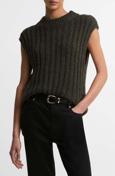 Anastasia Ribbed Sweater Vest