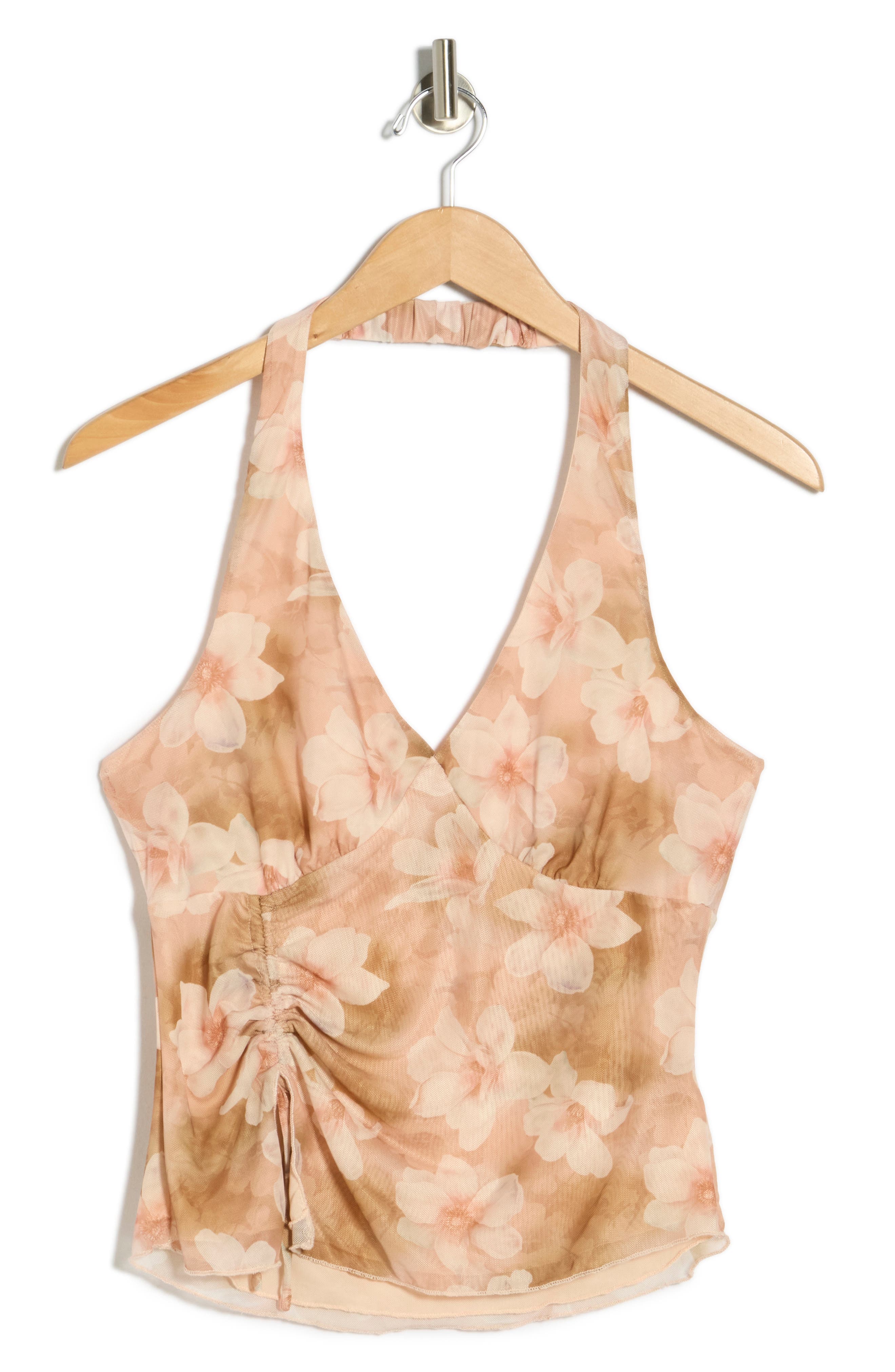 Madden Girl Ruched Halter Top