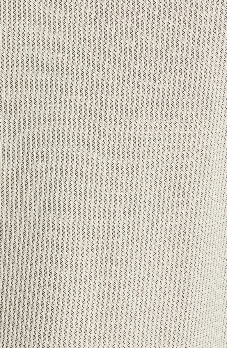 rag & bone Harvey Short Sleeve Knit Button-Up Camp Shirt, Alternate, color, Ivory